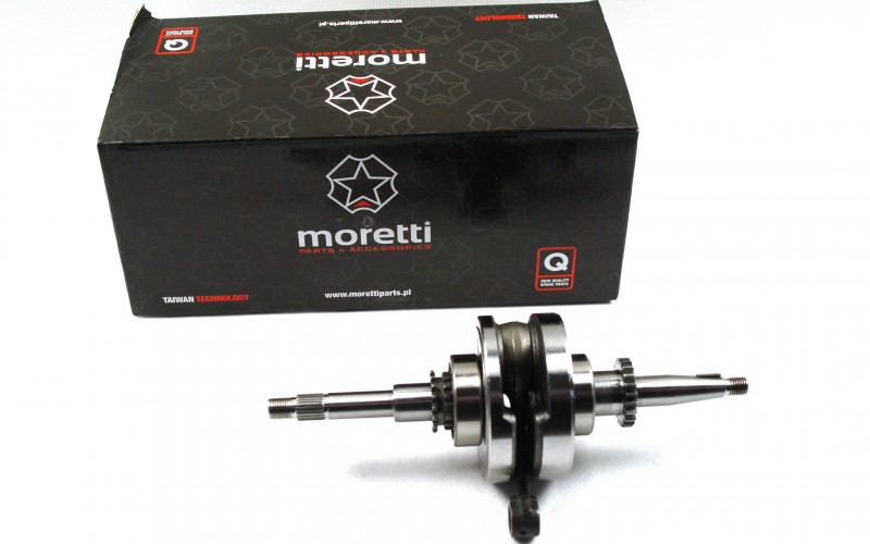 WAŁ KORBOWY 4T GY6 SKUTER TAJWAN ZIPP ROMET FERRO