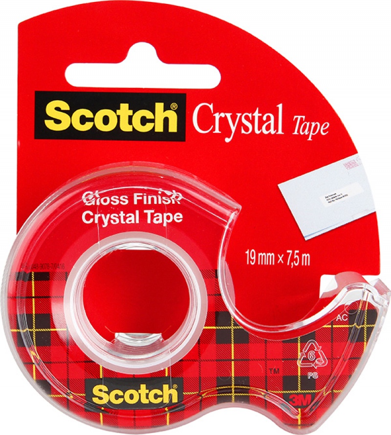 

Scotch Crystal Clear (6-1975) Taśma Biurowa