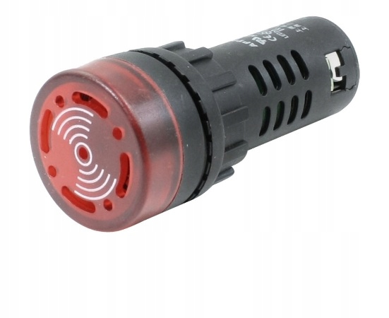 

Kontrolka Led 230V Ac 28mm Czerwona buzer FV(2437)