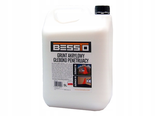 

Grunt Akrylowy Głęboko Penetrujący 5l Bessto 50 Sz