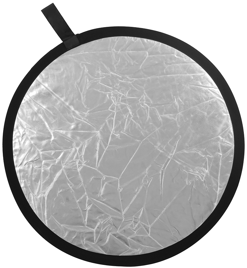 BLENDA OKRĄGŁA 2w1 110cm ZŁOTA SREBRNA + POKROWIEC Marka E-trade