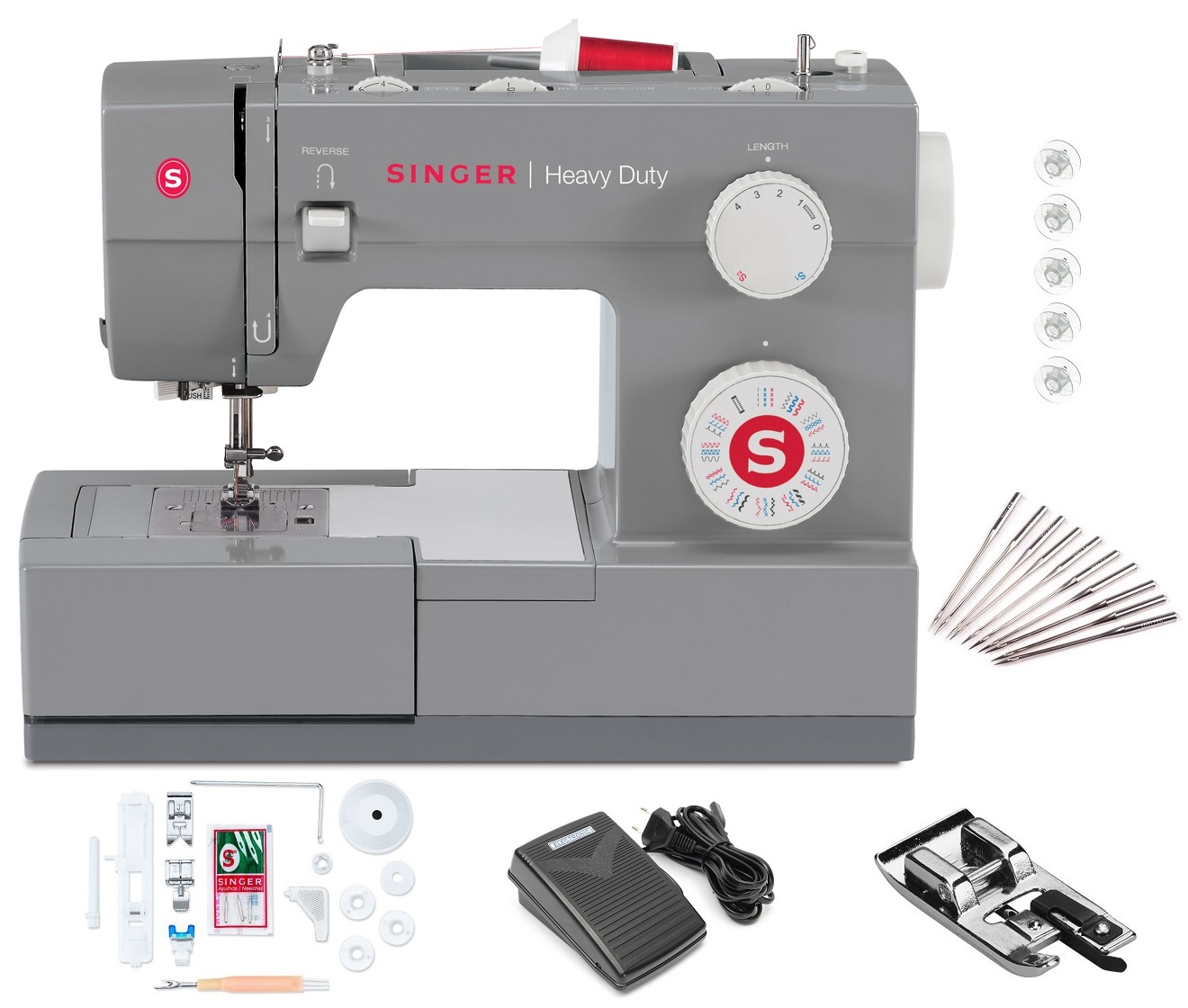 

Maszyna do szycia Singer 4432 Heavy Duty + Gratisy