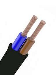 

Przewód kabel OMYp 2x1,0 H03VV-F 1mb płaski linka