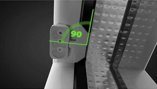 Plisy Premium Harmony żaluzje plisowane Typ montażu bezinwazyjny