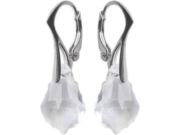 

Kolczyki Swarovski Baroque 16mm Crystal