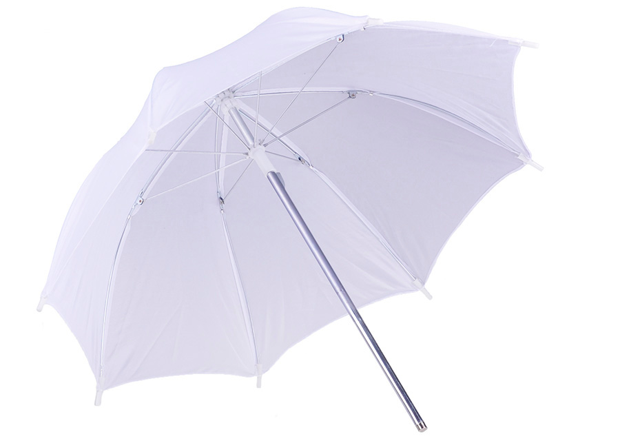 

Parasolka 50cm biała transparentna dyfuzyjna