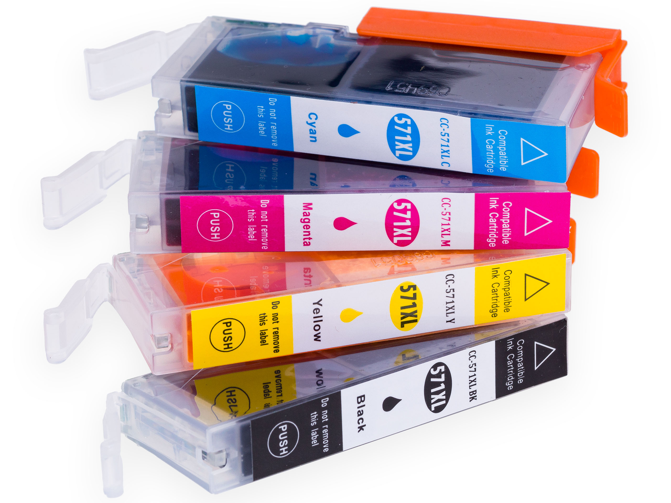 TUSZE do CANON PIXMA MG5700 MG5750 MG5751 KPL XL Kolor czarny (black) czerwony (magenta) niebieski (cyan) trójkolorowy żółty (yellow) zestaw