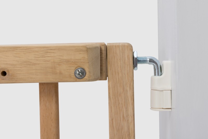 Barierka Zabezpieczająca dla Dzieci NINA 68-102 cm Materiał drewno