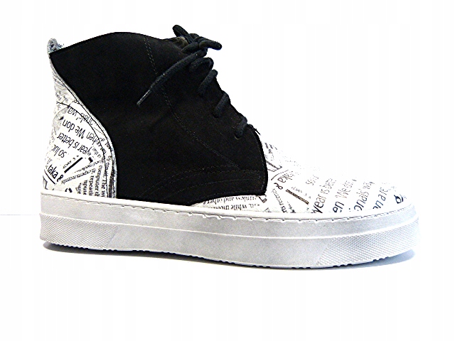 Dámské kožené tenisky s tlustou podrážkou J.w 36