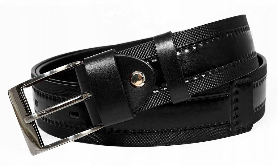 

Pasek męski skórzany Rovicky PRS-06-BGE 99-114