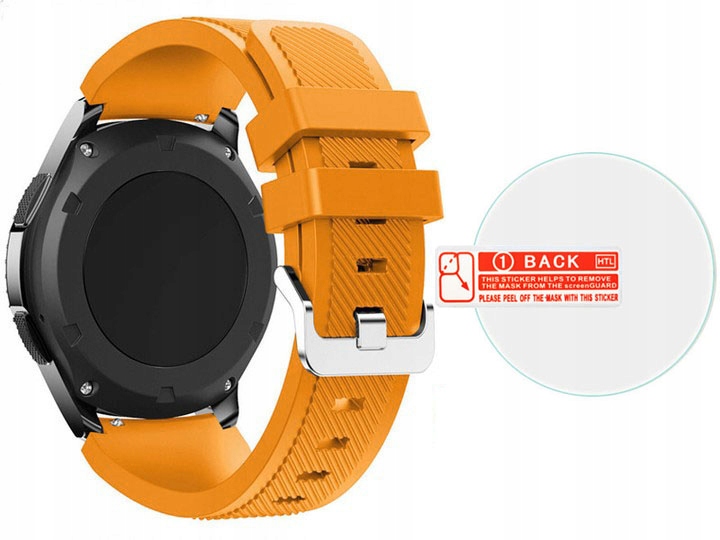 

Orange Silikonowy pasek Samsung Gear S3 Frontier