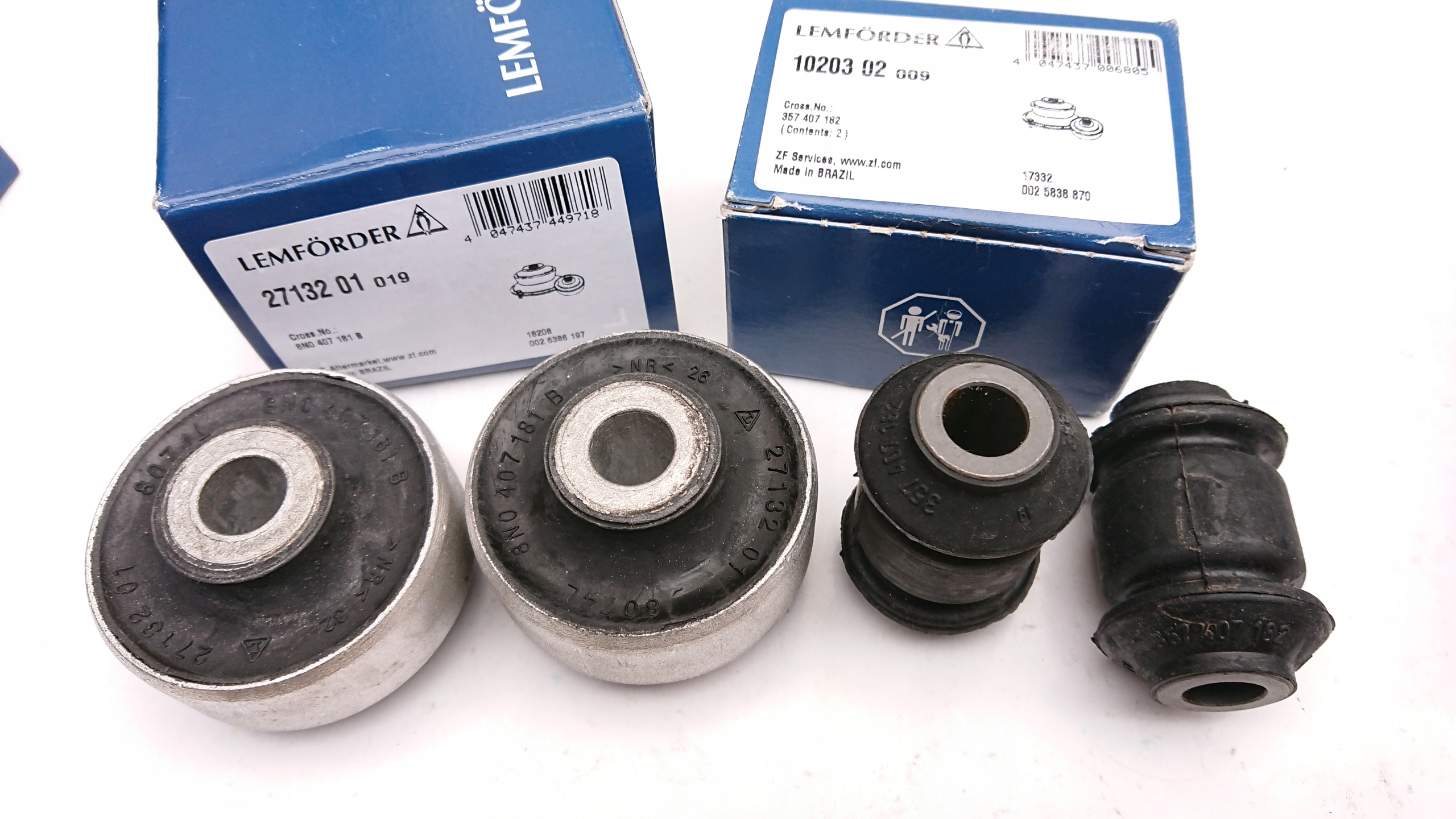 Lemforder 4 Tuleje Wahacza Pełne Seat Leon Audi A3 Vw Golf IV Bora