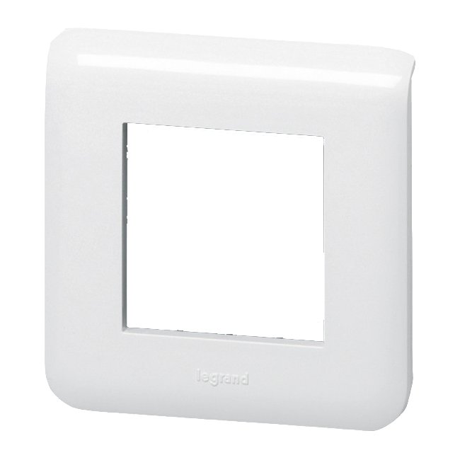 

Legrand Mosaic Ramka pojedyncza 2 moduły Biała