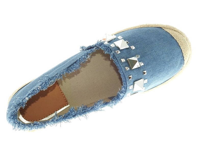 ESPADRYLE DAMSKIE ĆWIEKIE MB6471 Blue r.39 Kolor niebieski