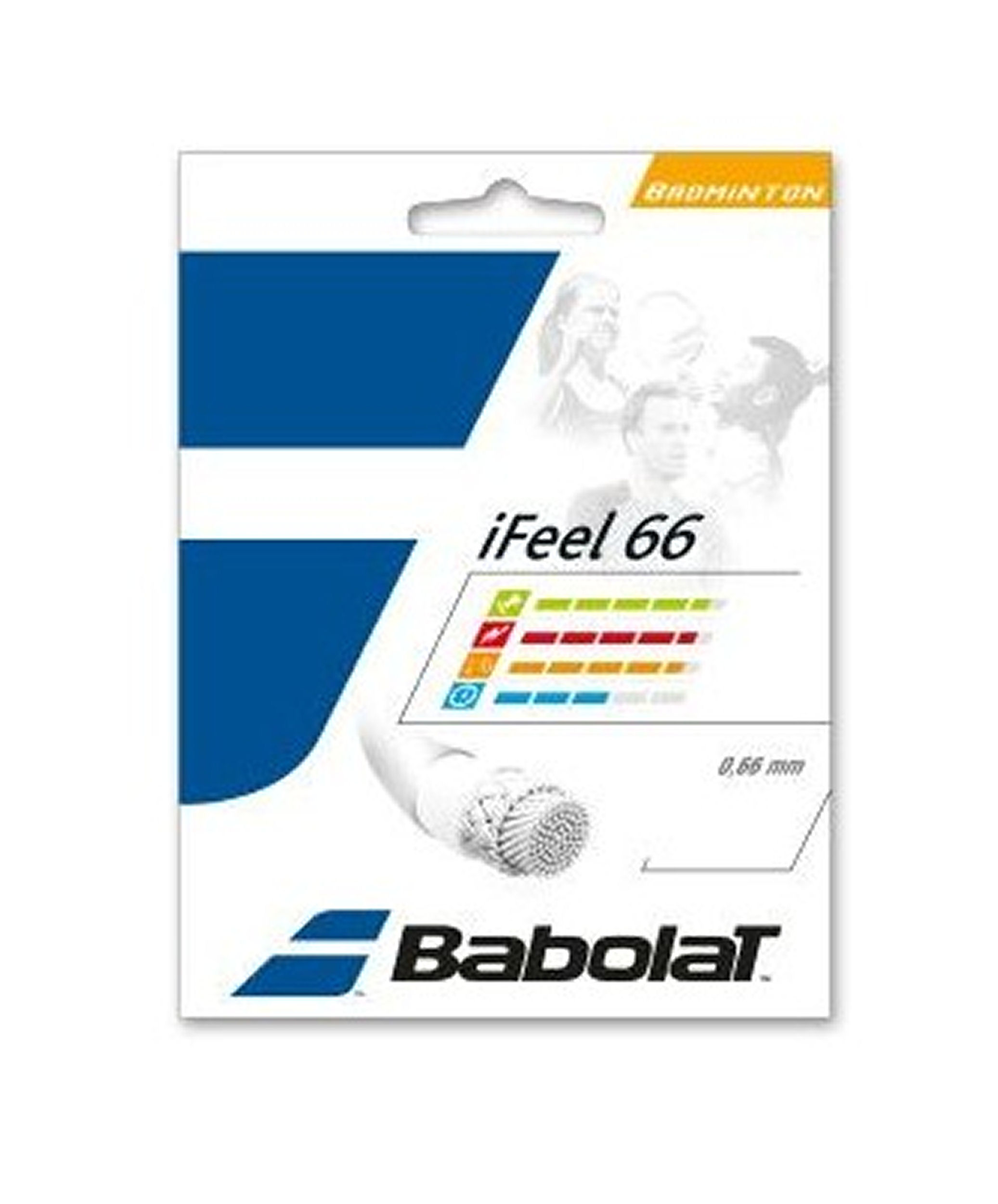 Naciąg Na Rakietę Badmintona IFEEL66 10,2m 0,66mm
