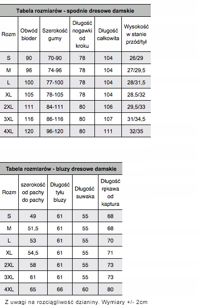 Dresy damskie welurowe, dres damski FIOLET4XL Rozmiar 4XL