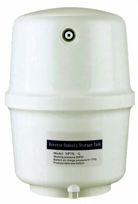 

Zbiornik do wody osmotycznej 7 litrów - 2,8 gal.
