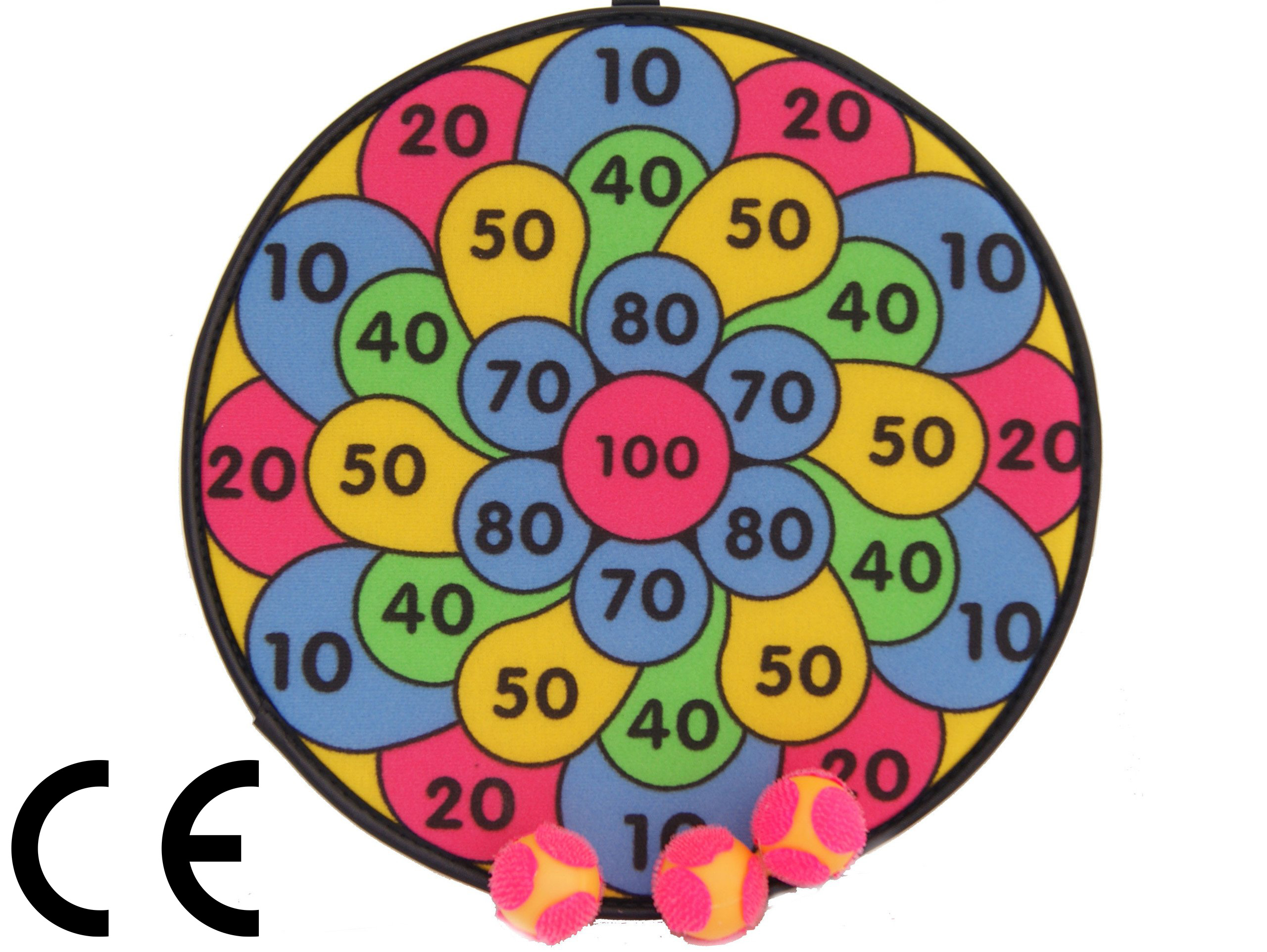 TARCZA na Piłki Rzepy Rzutki Bezpieczne dla Dzieci Kod producenta 5903268314009