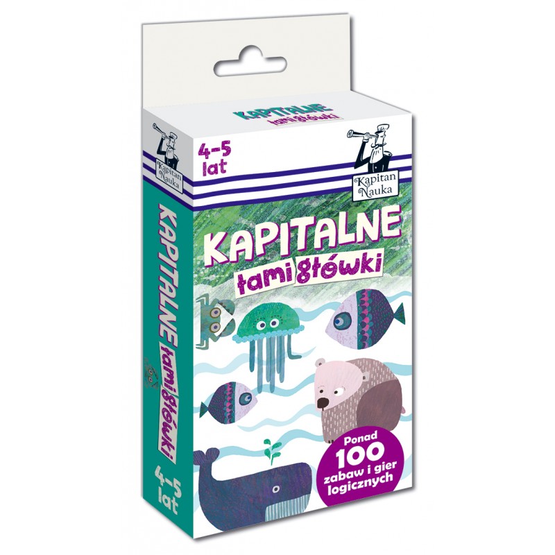 

Kapitan Nauka Kapitalne Łamigłówki 4-5 lat