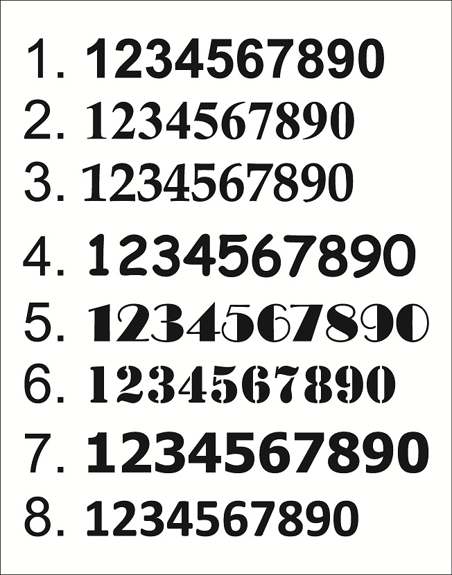3D | 20x30 | Numer na dom Tabliczka adresowa ALU/1 Przeznaczenie zewnętrzne