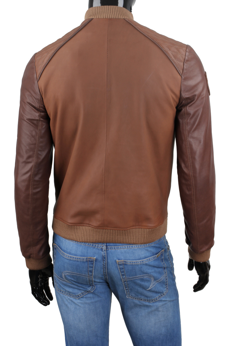 Skóra, Kurtki Skórzane Męskie DORJAN SVE121 S Rozmiar S