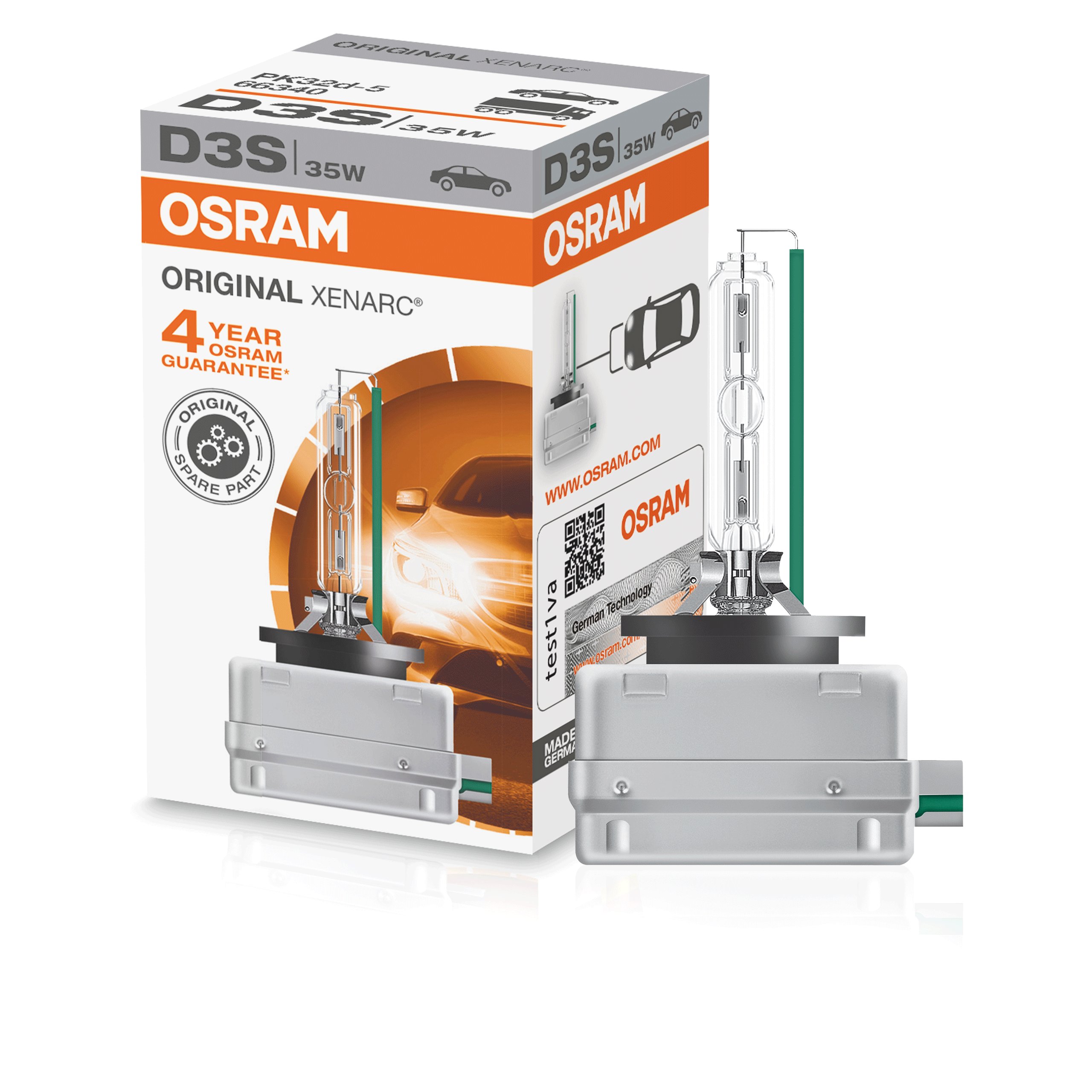 

Osram D3S Xenon Xenarc Original Żarnik Palnik 35W