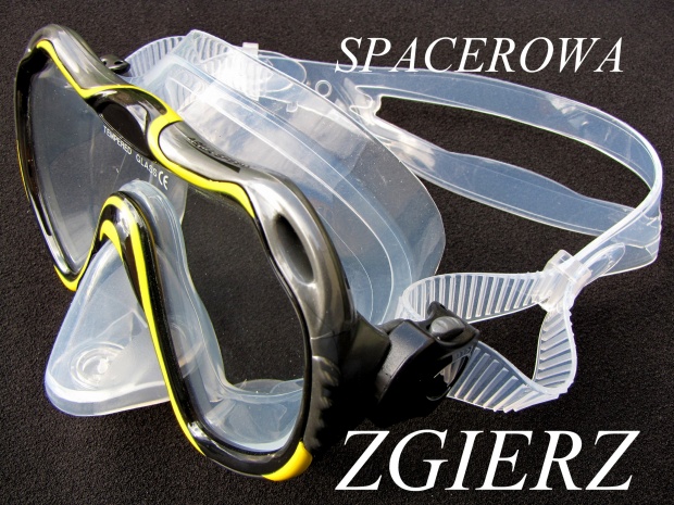 ZESTAW do nurkowania maska JAVA +SUCHA fajka ELBA Marka Aqua-Speed