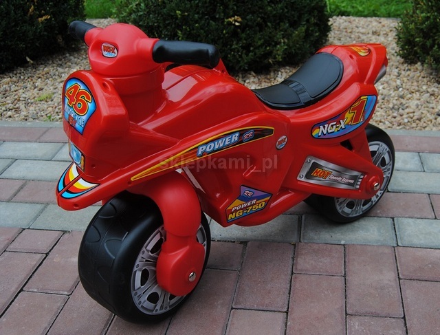 MOTOREK BIEGOWY ROWEREK JEŹDZIK POLSKI CZERWONY Marka BJ