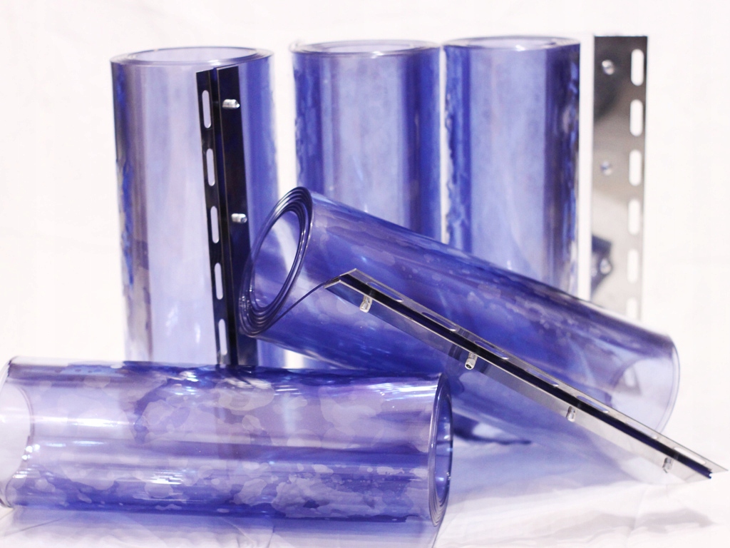 Kurtyny Paskowe folia lamele PCV gotowe 1000x2000x2mm Marka inny