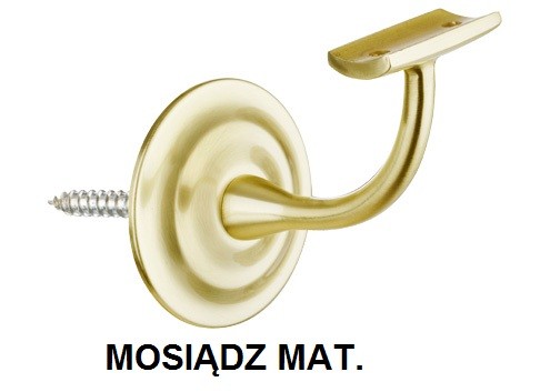 UCHWYTY DO PORĘCZY, WSPORNIK UCHWYT - MOSIĄDZ MAT. Materiał wykonania metal