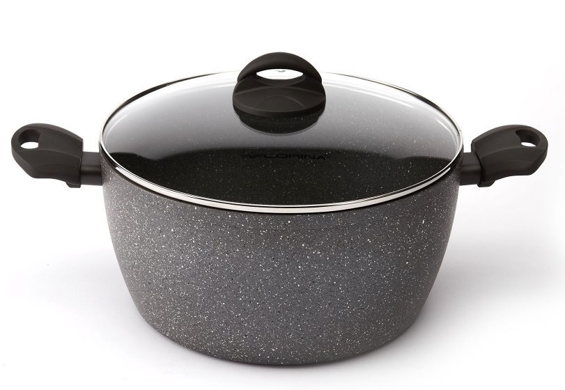 

Garnek Lava Stone 24cm 4L Florina granitowy