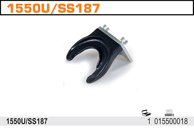 ЛАПА ДЛЯ ЛЕВОСТОРОННИХ ПРУЖИН БЕТА 1550U / SS187