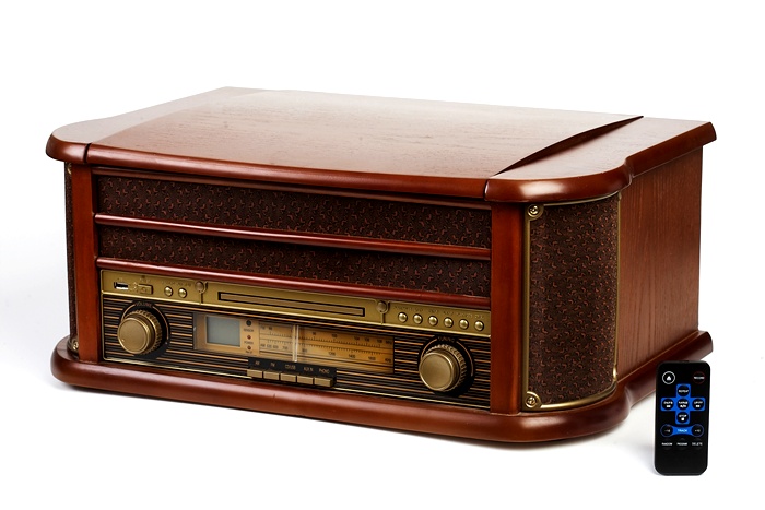Gramofon RETRO CAMRY CR 1111 RADIO CD USB MP3 Napęd brak informacji