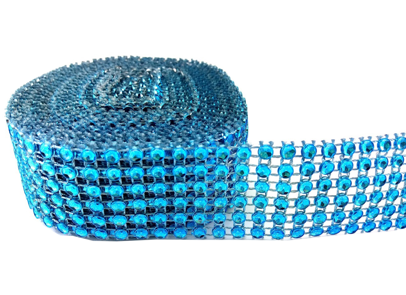 ЛЕНТА CYRKONIOWA АЛМАЗНАЯ 4.5 м / 3см БИРЮЗОВЫЙ