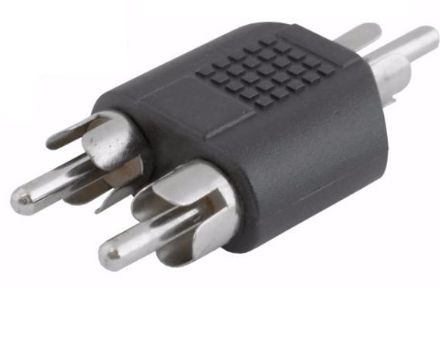 

Przejście Adapter Rca cinch wtyk / 2 wtyki FV(0754