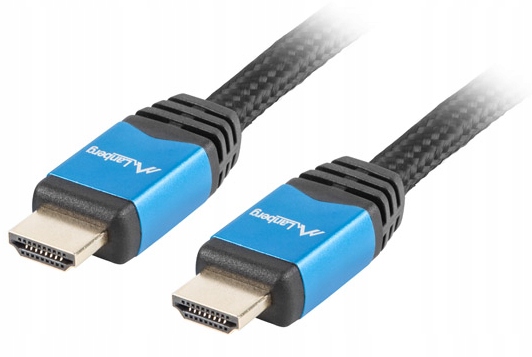 

Kabel Hdmi V2.0 4K premium Lanberg czarny 1M