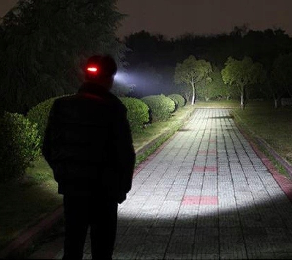 LATARKA CZOŁOWA do biegania CZOŁÓWKA LED CREE akumulatorowa 18650 Model ZD24A