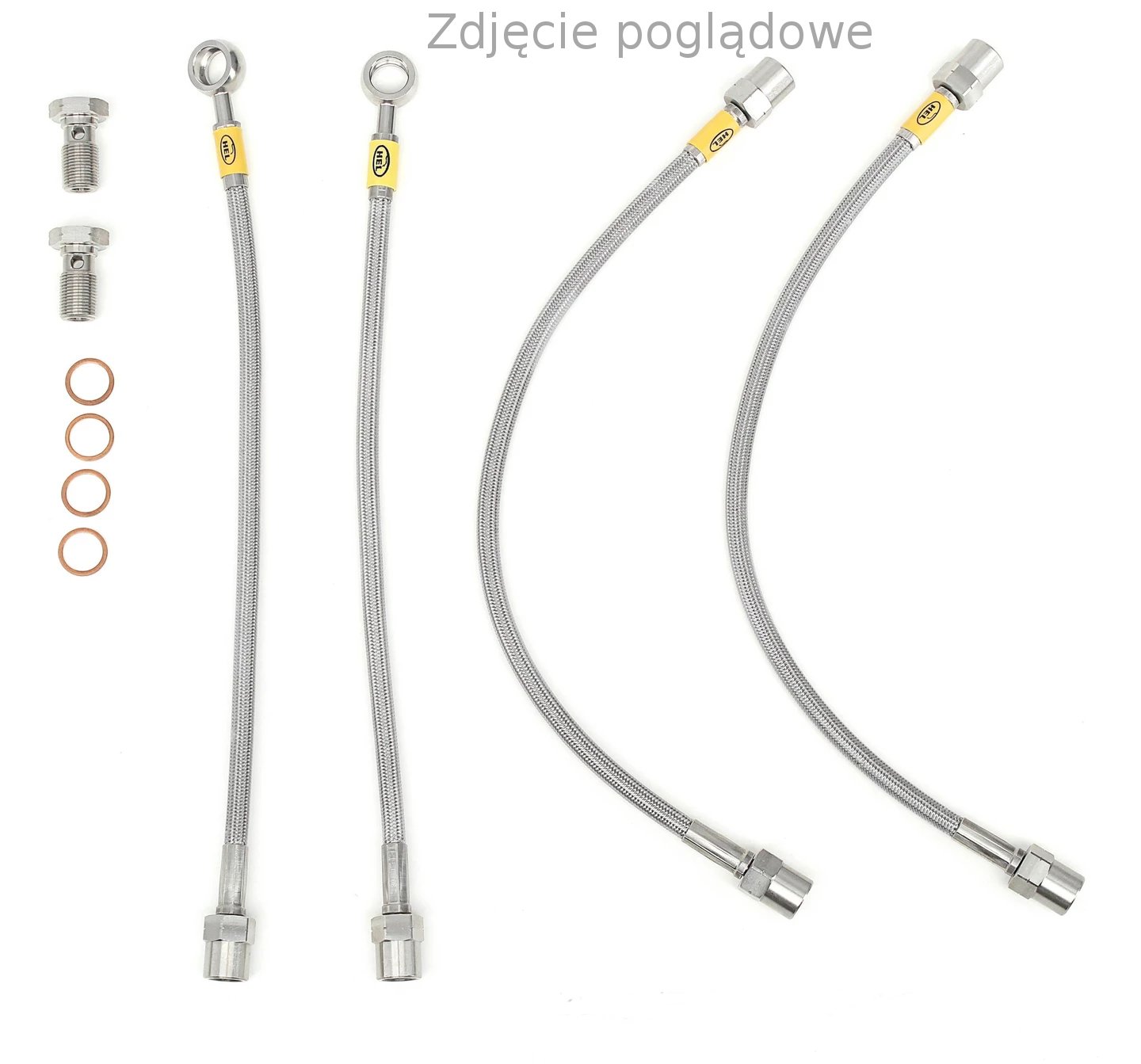 Przewody oplot HEL Mini R56 Cooper GP2 Typ samochodu Samochody osobowe