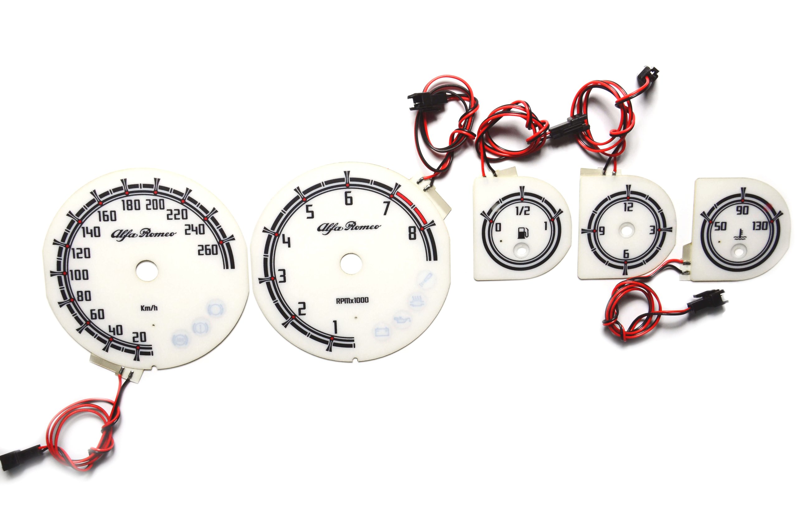 MoMan tarcze INDIGLO Alfa Romeo GTV wzór 1