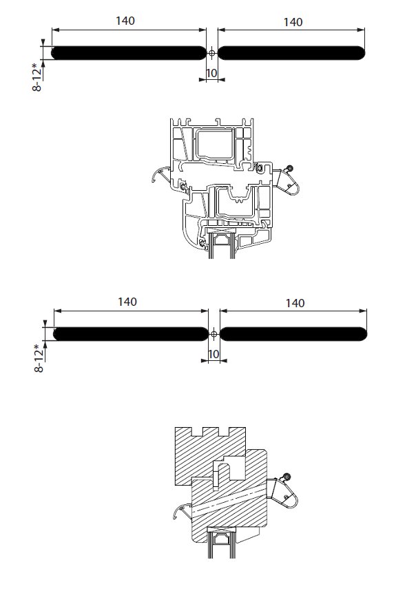 Nawiewnik higrosterowany BHY 4000 CIEMNY BRĄZ EAN (GTIN) 5905317500609