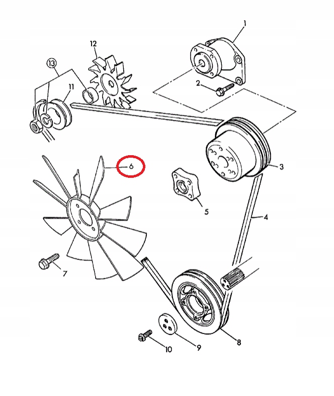 ВЕНТИЛЯТОР JCB 3CX, 4CX 21 