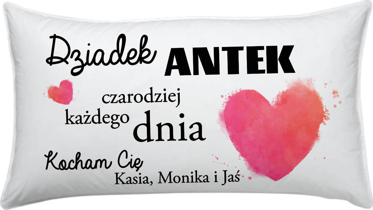 

Duża Poduszka Prezent Dzień Babci I Dziadka Gratis