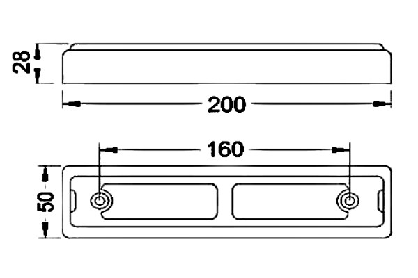 ZESTAW 4 x Lampa 36 LED Sterownik MIGA 12V 24V Manufacturer catalog number RSLED 4 204Y strer 12 24