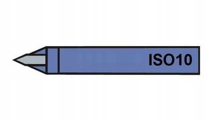 

Nóż tokarski spiczasty ISO10 DIN4975 25x16mm