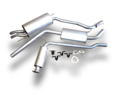 VOLKSWAGEN VW T4 1.9 TD 2.4 D довгий комплект.Глушник