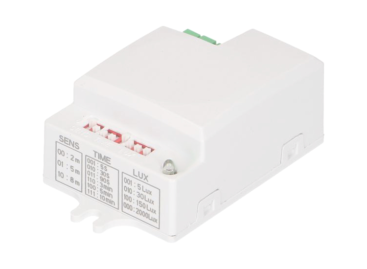 

Mikrofalowy czujnik ruchu 1200W 230V 360st. do Led