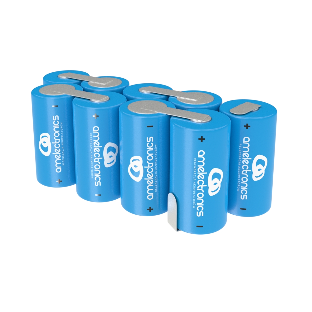 

Pakiet Akumulatorów 9 Ogniw Sc 10,8V 1200mAh Ni-cd