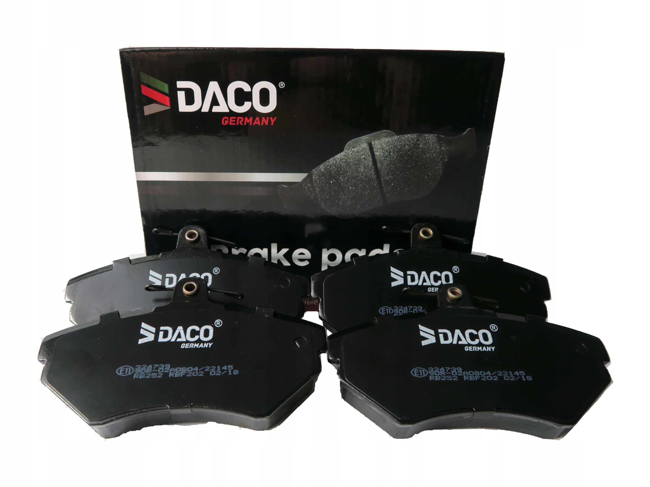 

Klocki hamulcowe.Przód Daco Germany Audi, Skoda,VW