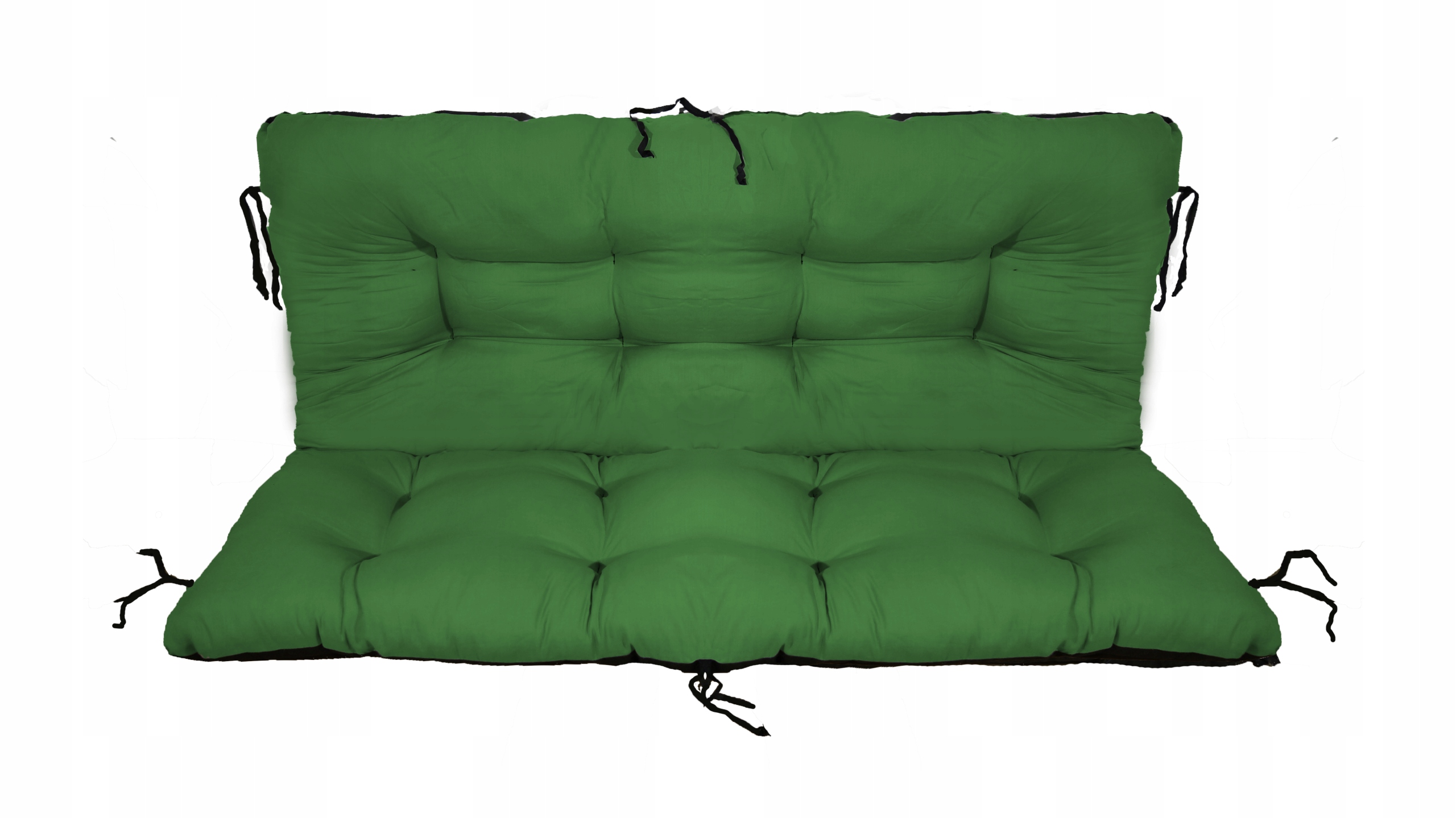 Подушка для садовой качели 100x60x50 зеленая