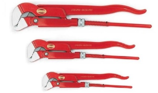 Kľúč Szczupak S 1, S1 1/2, S 2 Ridgid sada